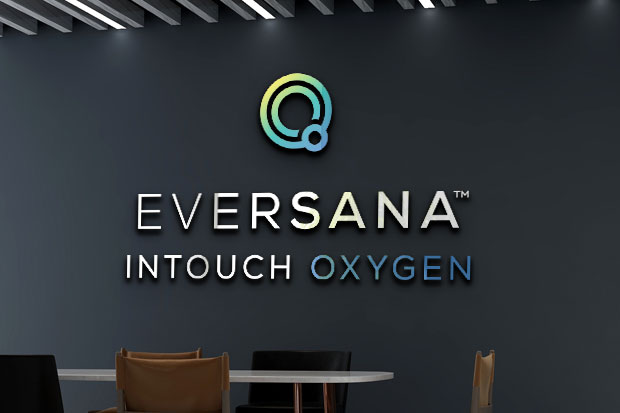 EVERSANA INTOUCH Oxygen logo sign in office space