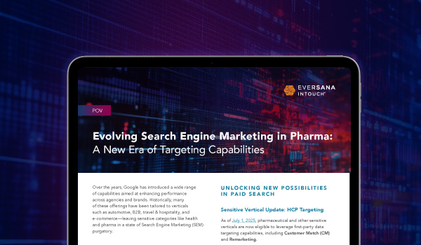Evolving Search Engine Marketing in Pharma